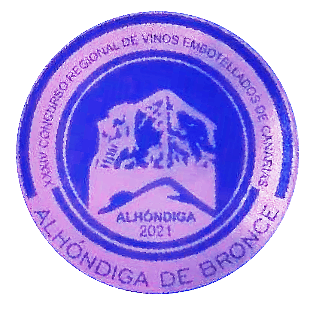 BRONCE XXXIV Concurso Regional de Vinos Embotellados de Canarias, ALHÓNDIGA 2021